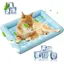 Lit Rafraîchissant Chien Panier Durable Fond Antidérapant Lavable Respirant(L) .