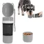 Gourde pour chien - Bouteille deau pour chien - Gourde de voyage - Gourde nomade - 400 ml - Anti-fuite - Portable -