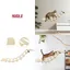 HUOLE Cadre descalade pour chat pont pour chat aire de jeu pour chat 32.5*15.5*85cm couleur primaire.