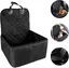 Siège de voiture pour chien, imperméable et respirant, avec laisse de sécurité, sac de transport pour animaux (19x19x22 pouces)