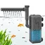 Filtre daquarium réglable 600 l/h  filtre submersible silencieux 6 W pour petit réservoir jusquà 120 litres
