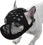Muselière pour chien à museau court, muselière réglable et respirante en silicone souple pour bouledogue L