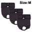 Paquet de 3 couches lavables réutilisables pour chien, pantalon physiologique absorbant, prévention du harcèlement.