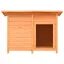 Meilleures Abris - Cage - Niche pour chiens Bois de pin et de sapin solide 120x77x86 cm SSD9637007