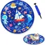 Tapis de jeu à eau pour chattapis de refroidissement sensoriel gonflable pour animal de compagnie(Épaississant)65cm