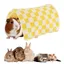 Cachette lavable Cochon dInde Jaune 40x30cm Accessoire Petits Animaux Chinchillas/Hamsters/Hérissons/Furets Cuneary