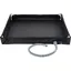 Bac Douche Pliable 80x80cm Portable Drainage Wilderness Camping Nettoyage Animaux Noir