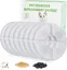 Filtre Fontaine Eau Chat, Filtre Fontaine À Eau Remplacement 8 Pièces Pour Chats Et Chiens, Parfait Pour 1.6L, Blanc