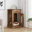vidaXL Meuble de cage pour chien Bois ancien 50 x 475 x 80 cm 8014783