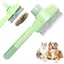 Peigne Epilation pour Animaux Compagnie Brosse Chiens Chats Autonettoyante  Pour Soin Et Retrait Des Poi - Vert