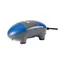 Accessoire aquarium - Hobby - Bubble Air Pump - Oxygénation optimale - Silencieuse - Plastique gris/bleu