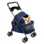Poussette Animaux de Compagnie avec Porte-gobelet Voyages pour Petits Chien Chat Pliable Portable pour Animaux Jusquà 10 kg