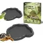 2 Pièces Abreuvoir Tortue Terrestre Accessoire Tortue Terrestre Empreinte Reptiles Bol Alimentair Reptiles Bol Alime FONTAINE A EAU