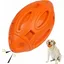 Jouet Chien Indestructible Jouet à mâcher pour Chien Balle Sonore en Caoutchouc Jeux pour Chien Jouet pour Chiens Moyens et Label