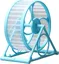 Roue de course d'exercice pour Hamster pour animaux de compagnie, avec support, fournitures de jeu, jouet en Cage, bleu