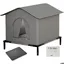 Maison pour Chat Extérieur Hiver Maison Isolée pour Animaux De Compagnie