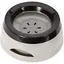 Gamelle Flottante Anti-Débordement et Anti-Étouffement pour Chien Chat Chiot (Gris)