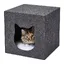 Relaxdays Tanière chat (Chat), Panier pour chien + chat