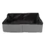 Bac à litière pliable pour chat tissu étanche extérieur Portable pour voyage S gris -SALALIS