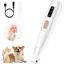 Tondeuse Chien 16mm LED Soin Pattes Poils Longs Courts Chat