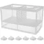 Couveuse pondoir flottante séparation amovible filet fin 6 ventouses protection alevins