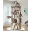 Arbre à chat XXL - JOZSI - 183 cm - Condos spacieux - 5 griffoirs - Plateformes extra-larges - Hamac en métal