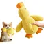 Jouet pour chien - KZQ - Canard anti-stress - Indestructible - Tissu doux - Taille moyenne