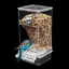 Mangeoire automatique pour oiseaux - Belle commode - Récipient transparent 185x85x75 cm - Anti-déversement