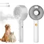 Brosse Chat Vapeur 4 en 1 Brosse Vapeur Chat Brosse Chiens Chats Autonettoyante Brosse Chat avec Réservoir dEau