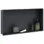 (ON SALE)Niche de Douche - Niche Salle de Bain noir mat 62x32x9 cm acier inoxydable EU376560