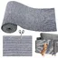 Tapis à Gratter Autocollant Chat 300x40cm Gris Extra-Long Protection Canapé Meubles Griffoir Murale Anti-Rayures Cuneary