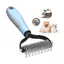Brosse Professionnelle pour Chien Anti-Nuds Enlve Sous-Poil et Poils Emmls Pour Chiens et Chats YYV