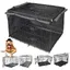 Cage pour chien intérieure 110×73×76cm – Tissu Oxford 420D imperméable et coupe-vent – Protection contre la poussière et le soleil