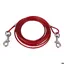 Laisse pour chien en fil d'acier long, câble de sécurité solide pour animaux de compagnie pour une utilisation en extérieur 3m