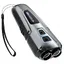 Dispositif anti-aboiements à ultrasons pour chiens lumière LED 1200 mAh rechargeable par USB gris