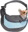 Sac Messager pour Chien, Sac de Transport pour Animaux de Compagnie, Sac à Bandoulière en Filet Respirant pour Petits Animaux de