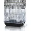 Housse universelle pour cage à oiseaux avec filet anti-graines - Jupe de cage pour perroquet - Blanche (Cage non incluse) Label