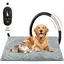 Tapis chauffant pour chiens chats tapis chauffant pour animaux domestiques avec 4 minuteries et 6 niveaux L - 70X45cm