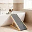 Rampe en bois massif pour animaux de compagnie-échelle de sécurité pour animaux de compagnie-échelle multifonctionnelle-70cm