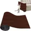 Tapis Griffoir Adhésif pour Chat Griffoir Chat et Protection Canapé Anti-Griffe Tapis Protecteur de Rayure DIY(Marron30 x 100 cm)