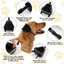 Cache-oreilles de protection contre le bruit pour chien cache-oreilles de protection auditive pour chien noir
