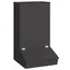 Distributeur de nourriture pour cochons - vidaXL - Métal - 55x51x915 cm - Noir - Capacité 20 kg