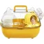 1 Sac de Transport pour Rongeurs Matériau PP Transparent Avec Bouteille dEau Pour Hamster Lapin Lézard .