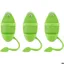 Porte-aliments osselets pour oiseaux + support - vert