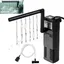Filtre aquarium interne – Pompe 600L/H avec filtration et aération – Pour eau douce et salée – Avec tuyau de pluie