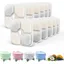Lot de 12 Filtres pour Fontaine à Eau pour Chats, Compatibles avec Catit PIXI, Garde Votre Chat Hydraté et en Santé
