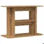 MVS Support daquarium - chêne artisanal - 80x35x60 cm - bois ingénierie Design 2025793108