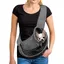 Sac de Transport Chien Sac Bandoulière Filet Respirant pour Chien et Chat Chiot épaule pour Animaux de Compagnie Sling Sac Trans