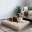 Panier pour Chien XL- BingoPaw - 105x70x12cm Coussin Chien Dehoussable Imperméable Housse Lavable avec Fond Antidérapant