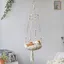 Tassel Macramé Suspendu Chat Hamac Tissé À La Main Chat Panier Lit Chat Balançoire Lit Maison Chats pour Fenêtre Intérieure